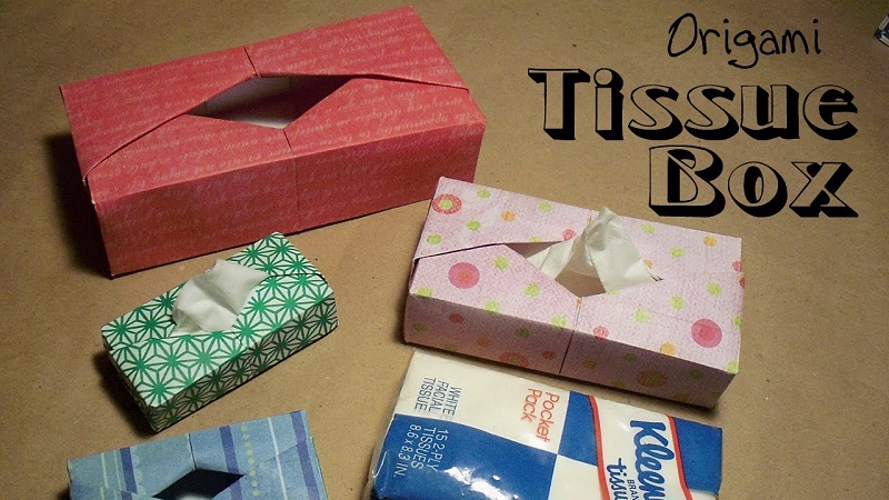 Kotak Tissue Origami